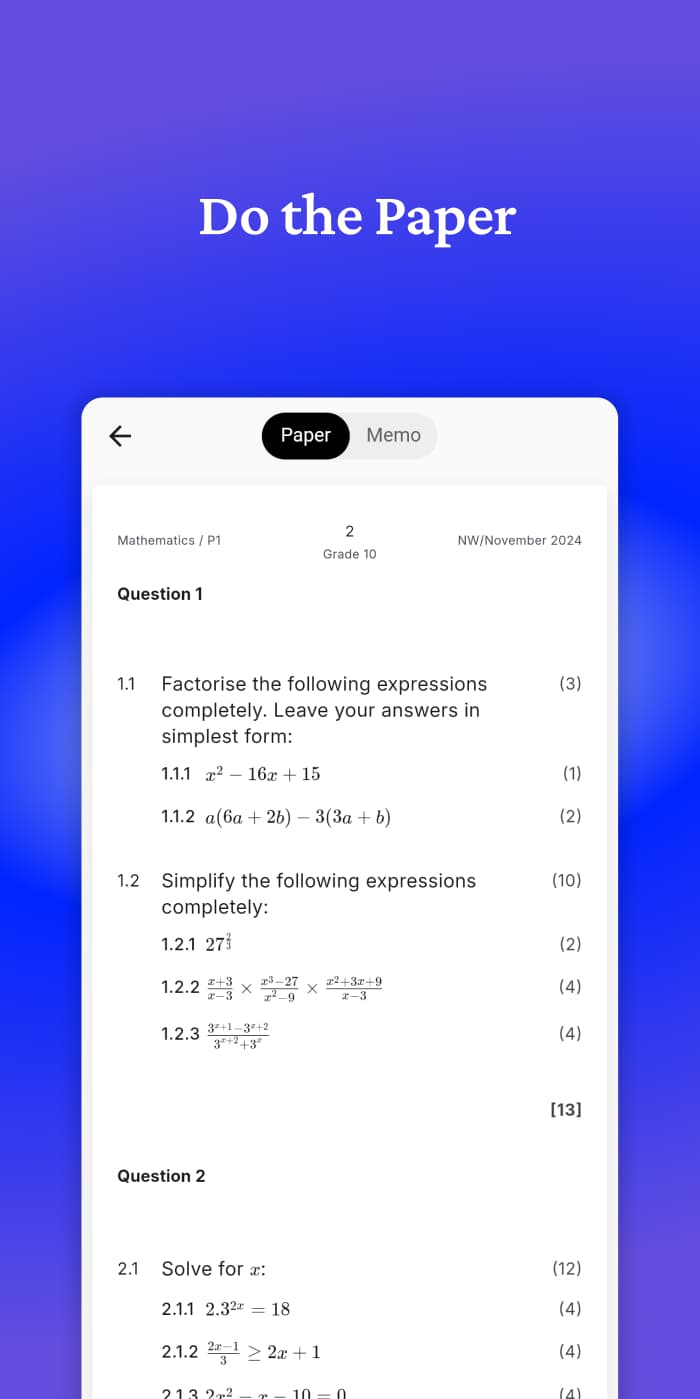 Overview of the NavyBlue grade dashboard highlighting current focus topics