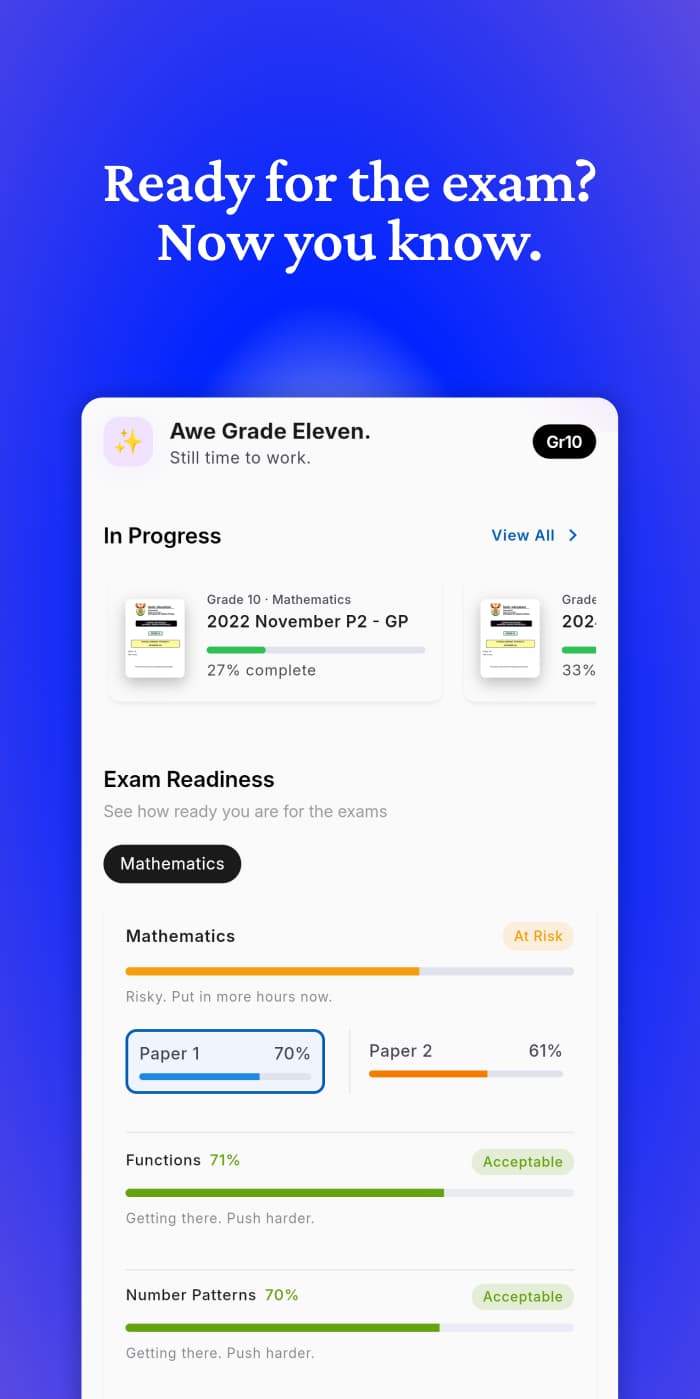 Snapshot of topic explanations with step-by-step guidance